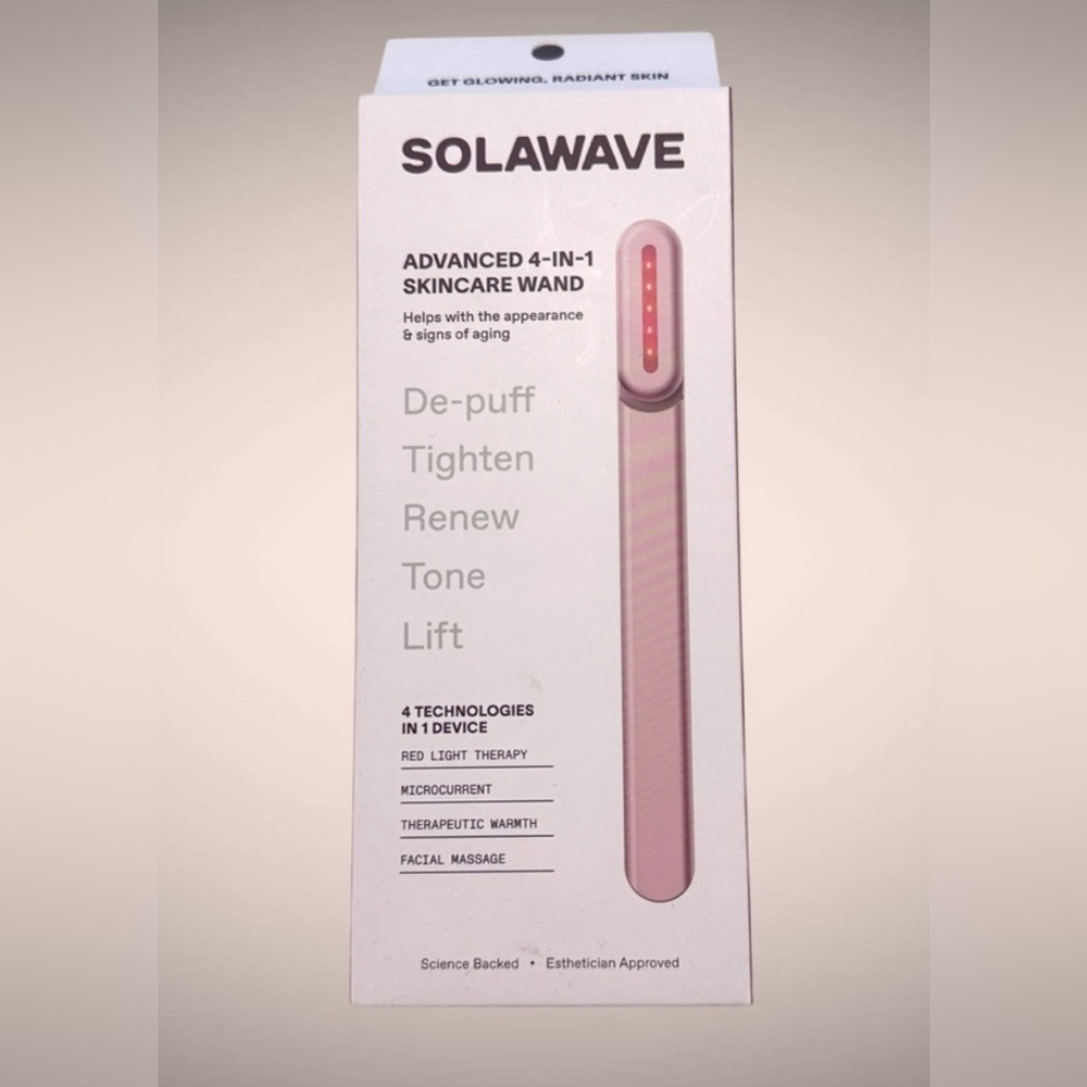 NEW Solawave 4-in-1 Radiant Renewal Facial, Skin Therapy‎ Serum